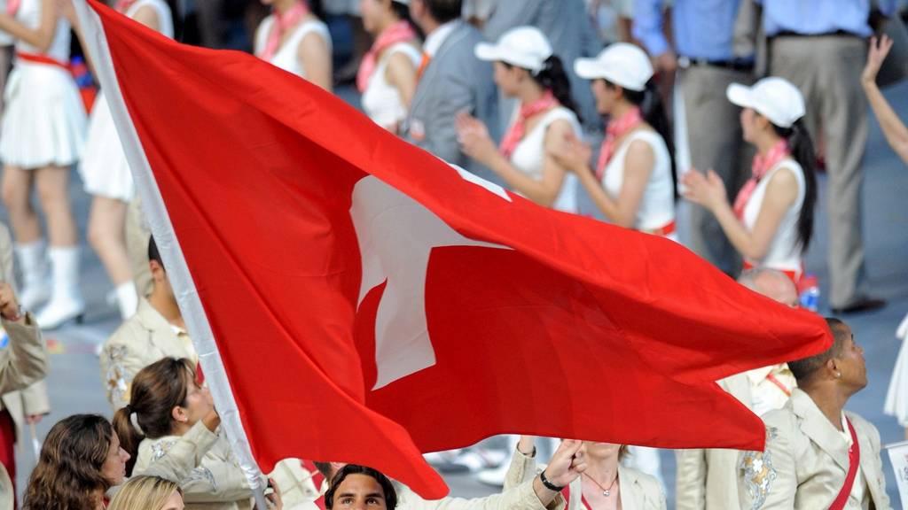 Roger Federer Opening Ceremony Olympic Games Beijing 2008