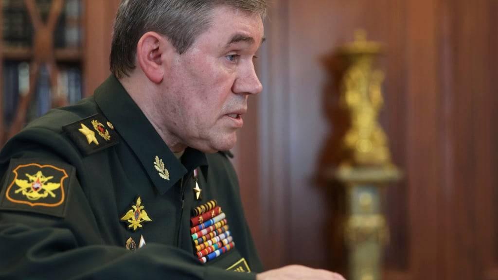 ARCHIV - Der russische Generalstabschef General Valeri Gerassimow. Foto: Vyacheslav Prokofyev/Pool Sputnik Kremlin/dpa