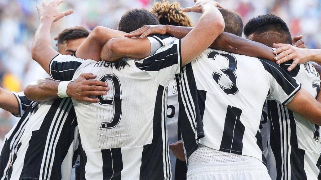 Juventus Turin steht nach drei Runden ohne Verlustpunkt an der Tabellenspitze