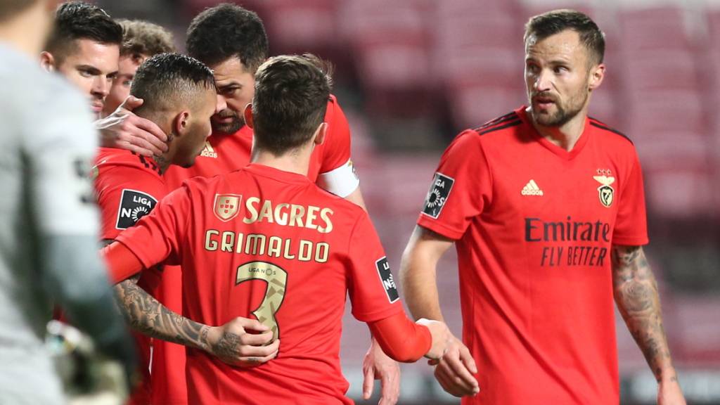 Haris Seferovic darf sich bei Benfica als Torschütze feiern lassen
