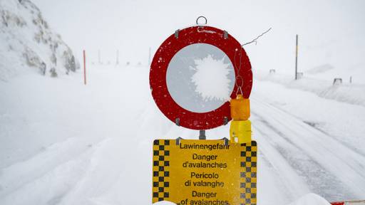 Neuschnee führt zu grosser Lawinengefahr im Süden der Schweiz