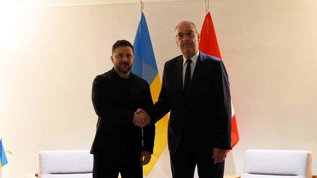 Wolodymyr Selenskyj auf dem Weg zum G7-Treffen