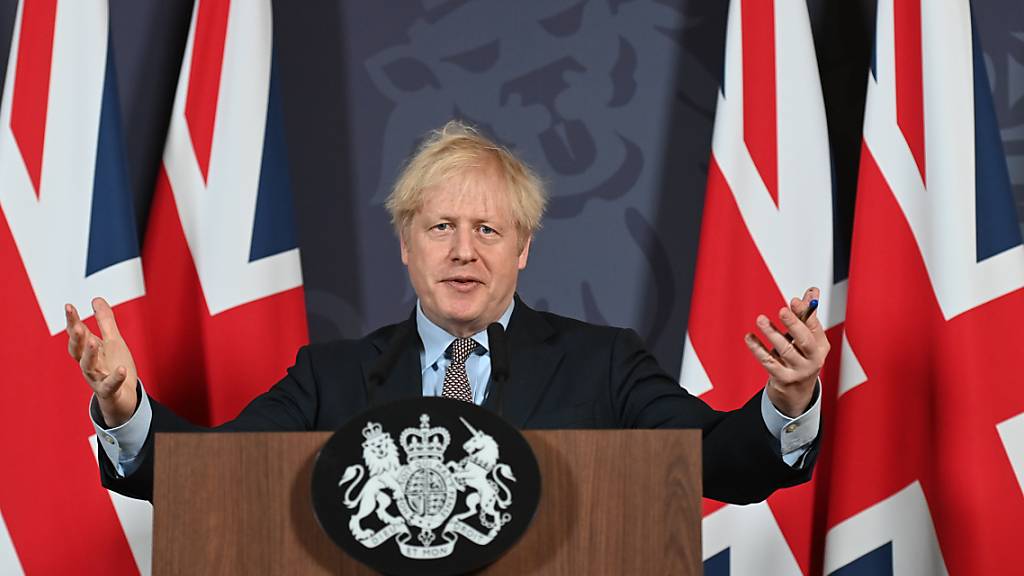 Großbritanniens Premier Boris Johnson: «Freiheit ist, was du daraus machst.» Foto: Paul Grover/Daily Telegraph/PA Wire/dpa