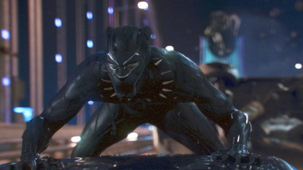 Der Superheldenfilm «Black Panther» hat am Wochenende vom 15. bis 18. Februar 2018 am meisten Filmfans in die Schweizer Kinos gelockt. (Archiv)