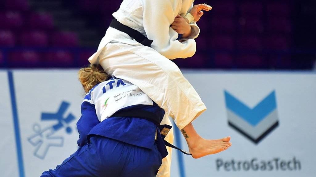 Die zweifache Judo-EM-Dritte Evelyne Tschopp wird auch in Minsk zu den Schweizer Hoffnungsträgern auf einen Podestplatz zählen