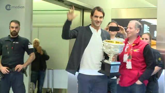 Januar: Wenn der Chor für Federer singt