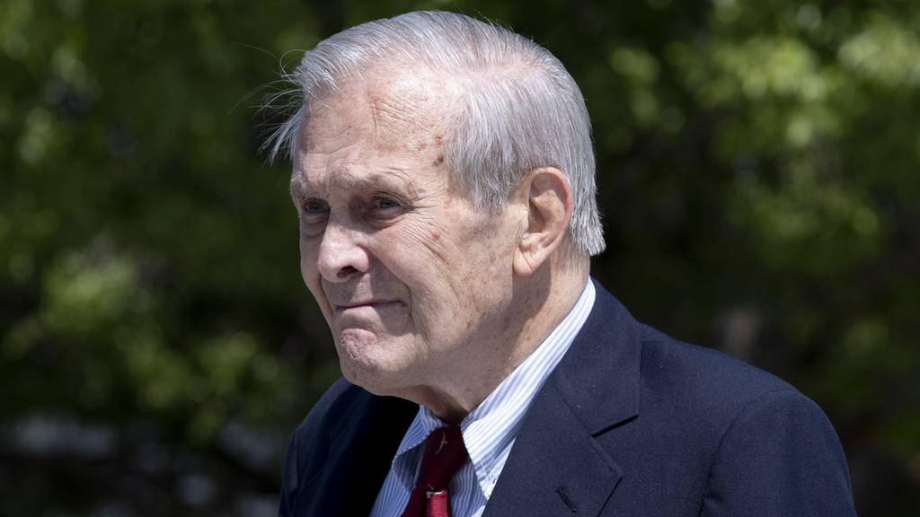 Ex-Verteidigungsminister Donald Rumsfeld ist tot