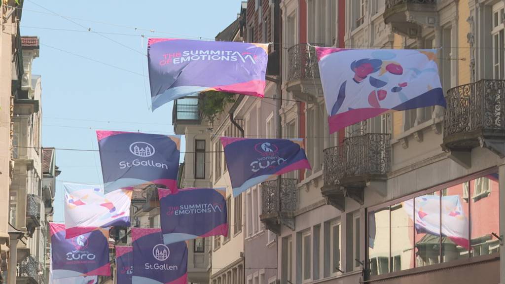 Fussballfieber in St.Gallen: Die Frauen-EM beginnt