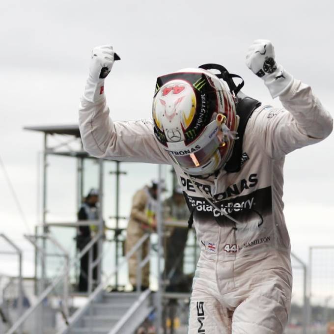 Sieg in Austin: Lewis Hamilton ist Weltmeister