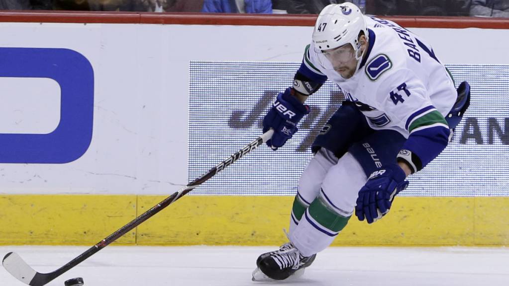 Nach einem guten Start in der AHL erhält Sven Bärtschi bei Vancouver wieder eine Chance in der NHL