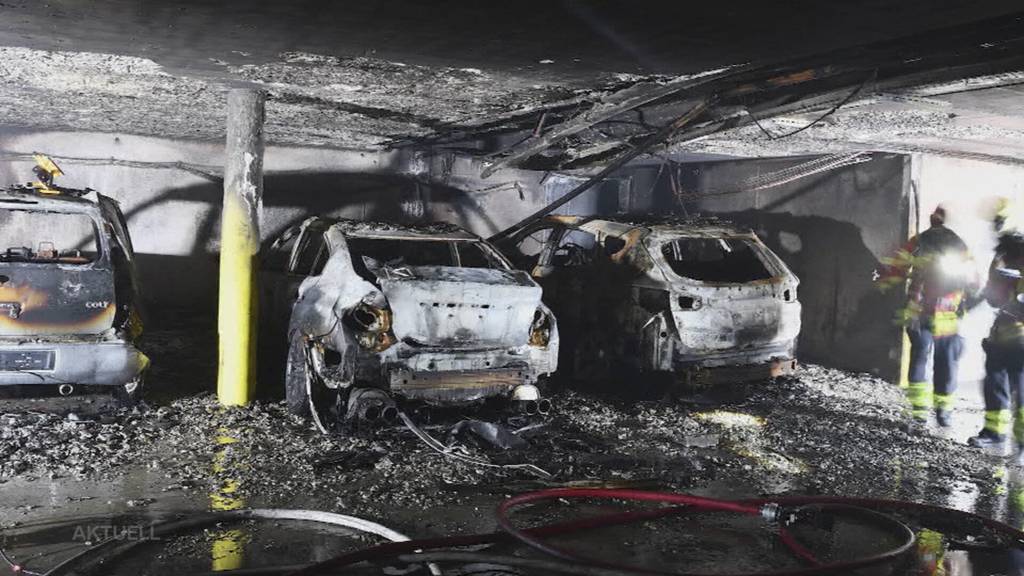 Möhlin: Nach Tiefgaragen-Brand warten Leute auf Infos über betroffene Autos