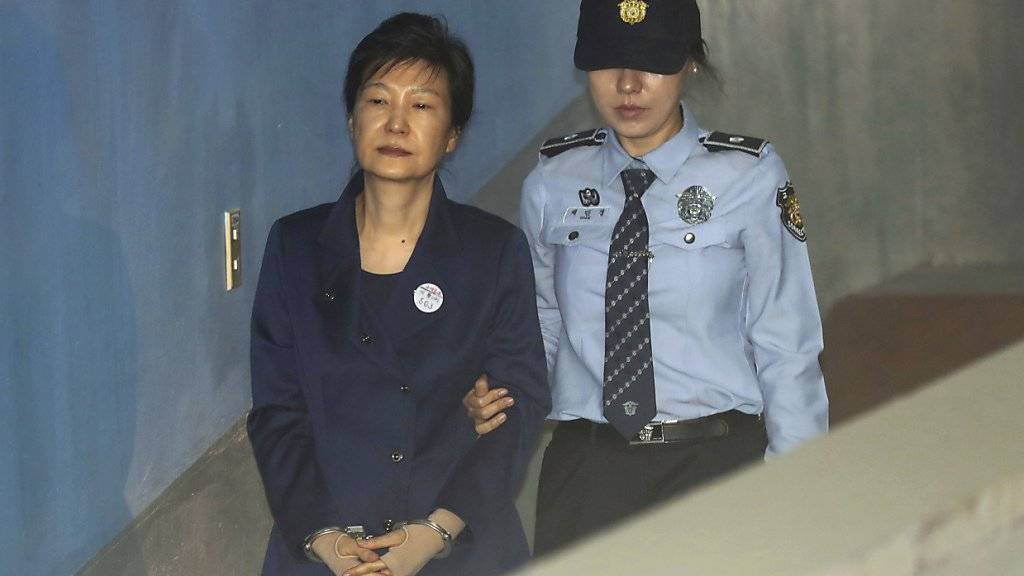 Muss länger in Haft bleiben: Die ehemalige südkoreanische Präsidentin Park Geun Hye.