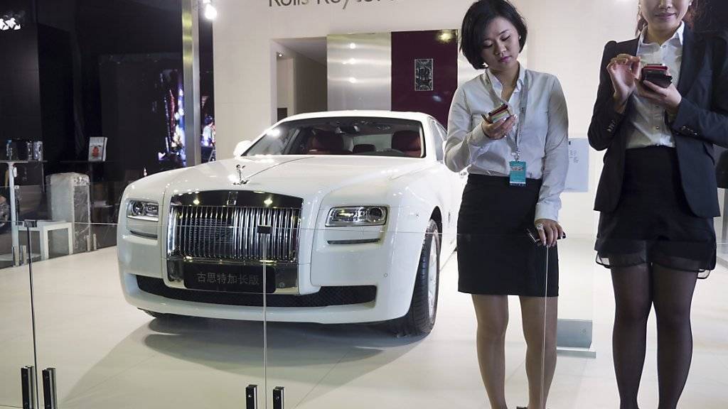 Für einen Rolls Royce setzt es in China künftig eine 10-prozentige Luxussteuer ab. (Symbolbild)