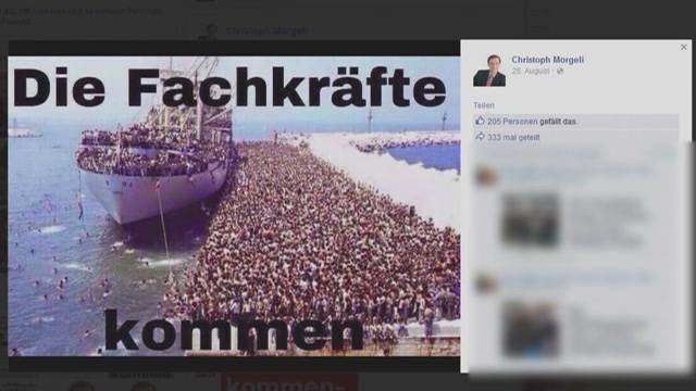 Mörgeli kurzfristig von Facebook gesperrt