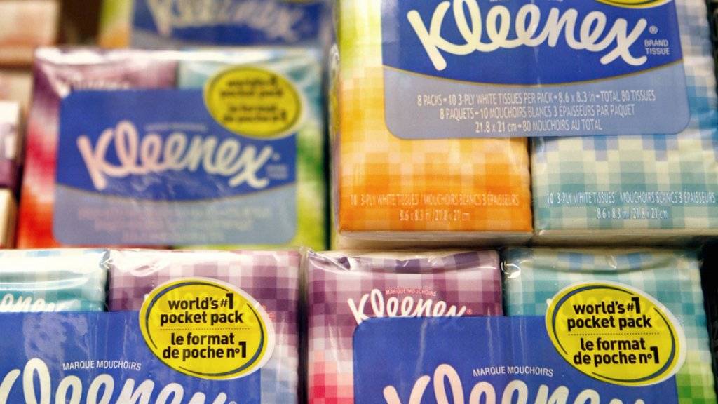 Restrukturierung: Kleenex-Hersteller Kimberly-Clark erhofft sich jährliche Kosteneinsparungen von insgesamt mehr als zwei Milliarden Dollar über die nächsten vier Jahre. (Archiv)