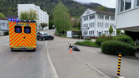 Unfall Roller Grenchen