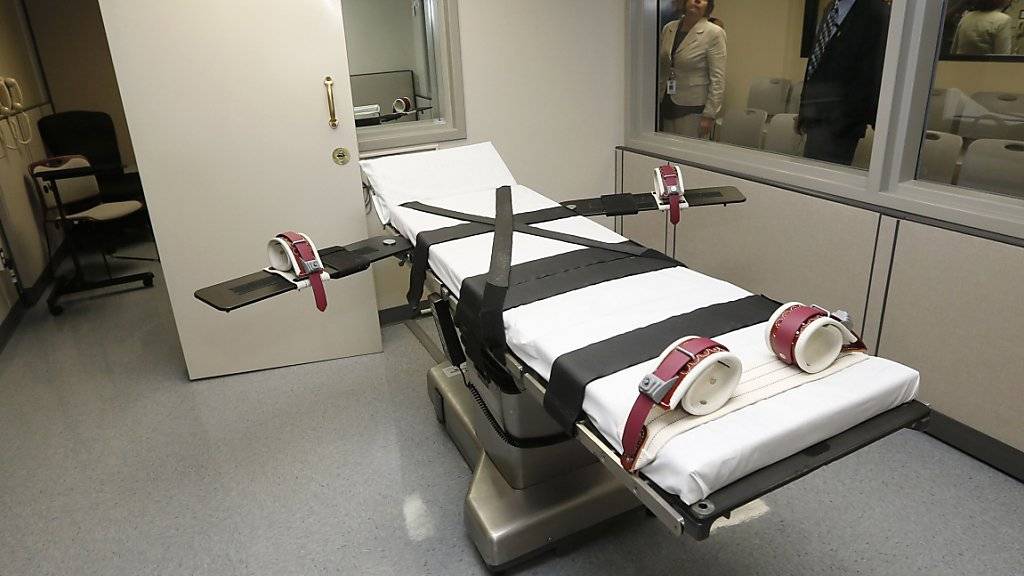 Hinrichtungsraum im Oklahoma-Staatsgefängnis in McAlester (Archiv)