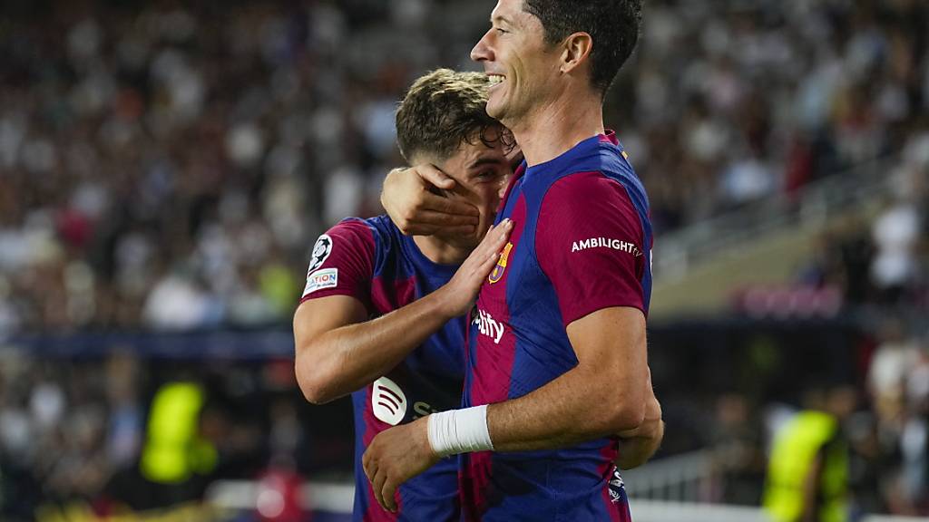 Robert Lewandowski erzielt gegen Celta Vigo einen Doppelpack