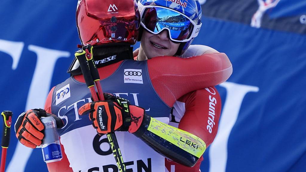 Das Schweizer Duo der Superlative in Aspen: Marco Odermatt und Loïc Meillard