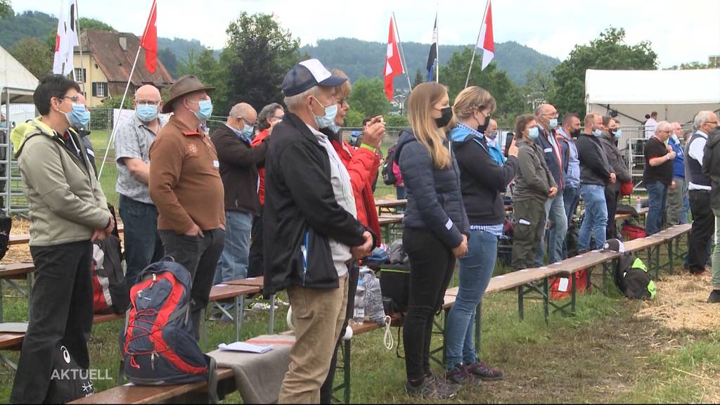 Corona-Test: Schwinger zeigen in Lenzburg, wie Grossanlässe trotz Pandemie möglich sind