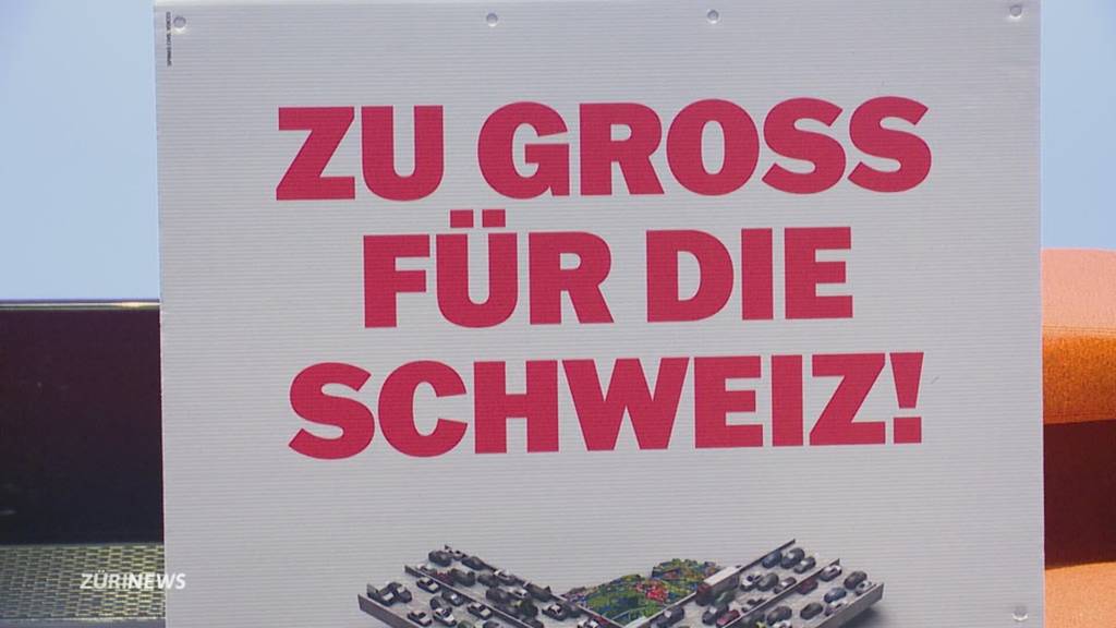 Gegner des geplanten Autobahnausbau starten in Abstimmungskampf