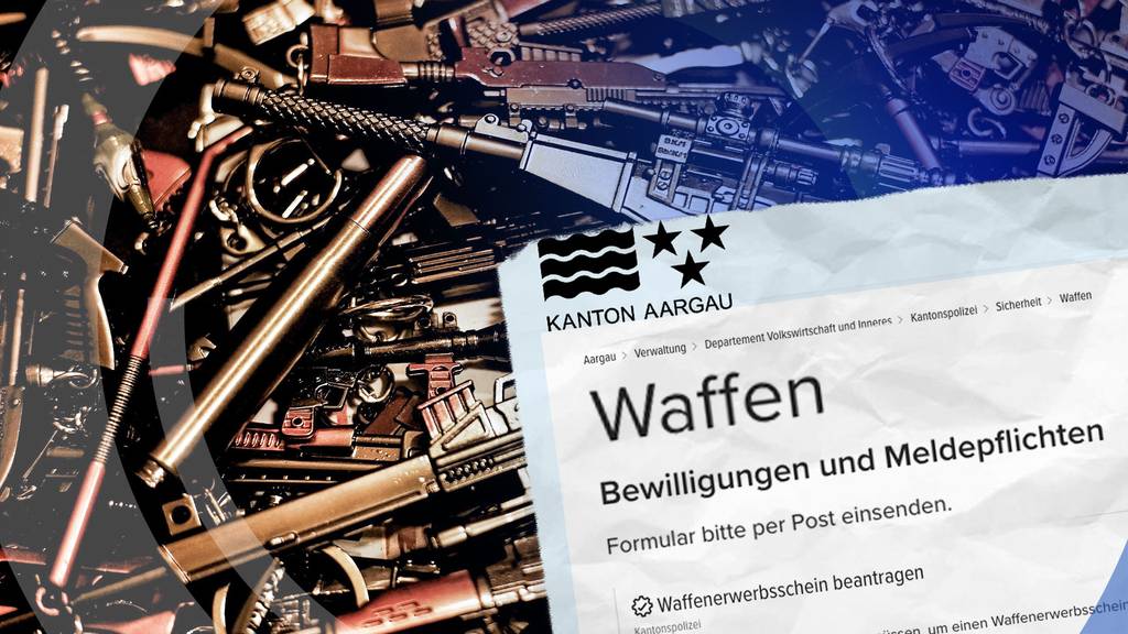 Viele Aargauer bestellen sich einen Waffen-Erwerbsschein 