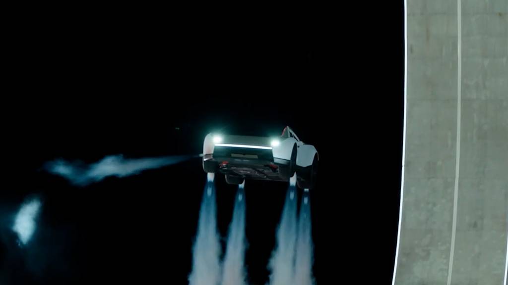 Tesla stellt Sportwagen mit Raketendüsen vor