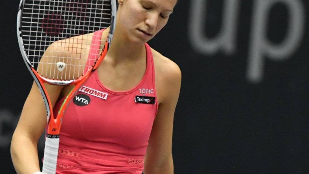 Viktorija Golubic bezieht in Luxemburg eine frühe Niederlage