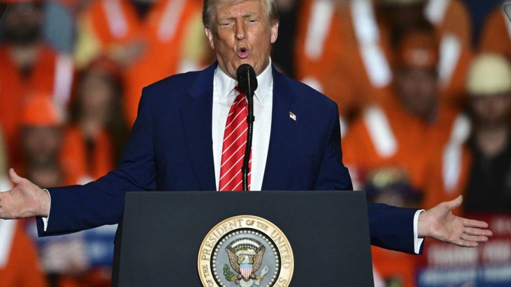 US-Präsident Donald Trump will die heimische Stahlindustrie stärken. Dafür setzt er - einmal mehr - auf Zölle.