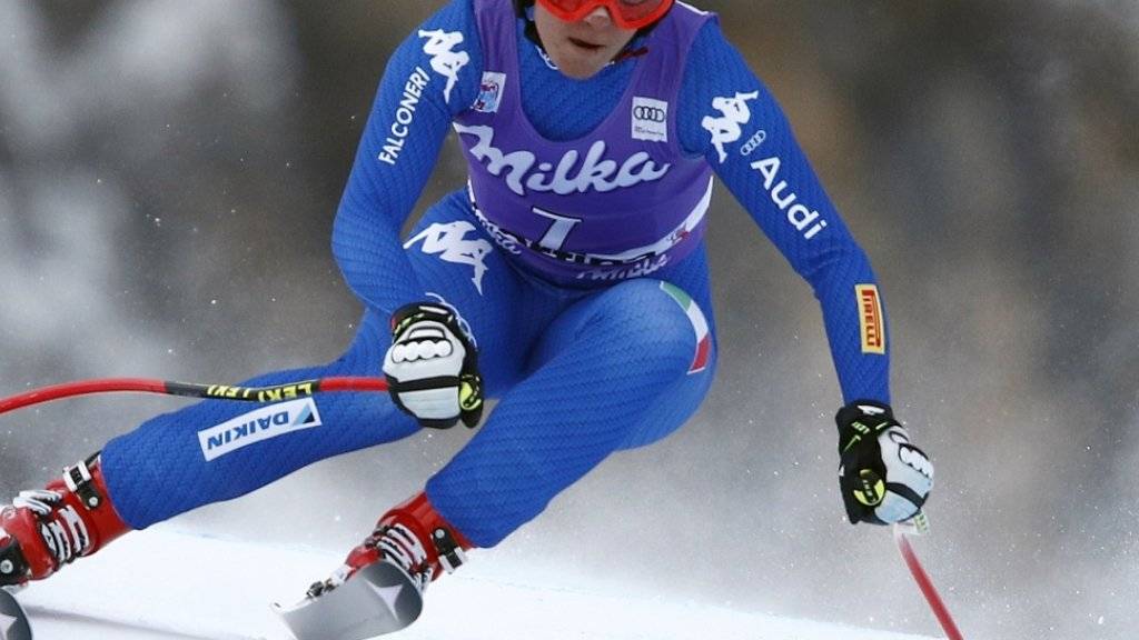 Sofia Goggia feierte in Cortina d'Ampezzo ihren vierten Weltcupsieg