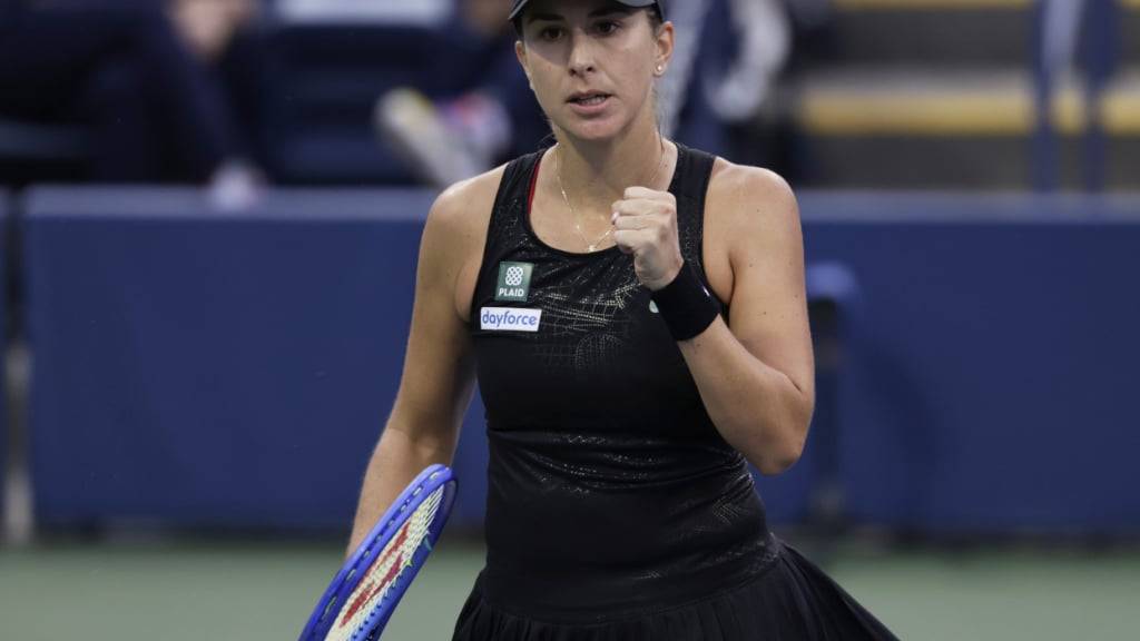 Zum Auftakt ungefährdet: Belinda Bencic am US Open