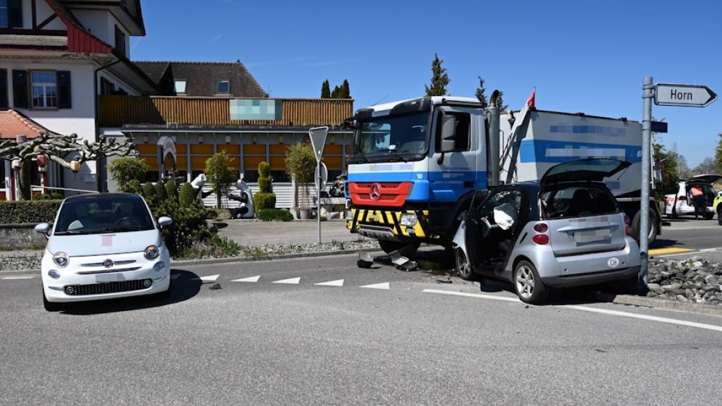 71-jährige Frau stirbt nach Kollision in Tübach SG