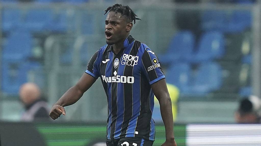 Duvan Zapata schoss für Atalanta Bergamo gegen Lazio Rom ein Tor - zum Sieg reichte es trotzdem nicht