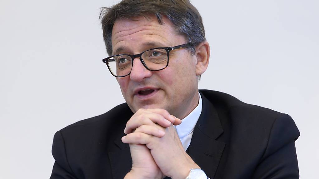 Der Bischof von Basel und Präsident der Schweizer Bischofskonferenz Felix Gmür wurde am Mittwoch vom Papst empfangen (Archiv).