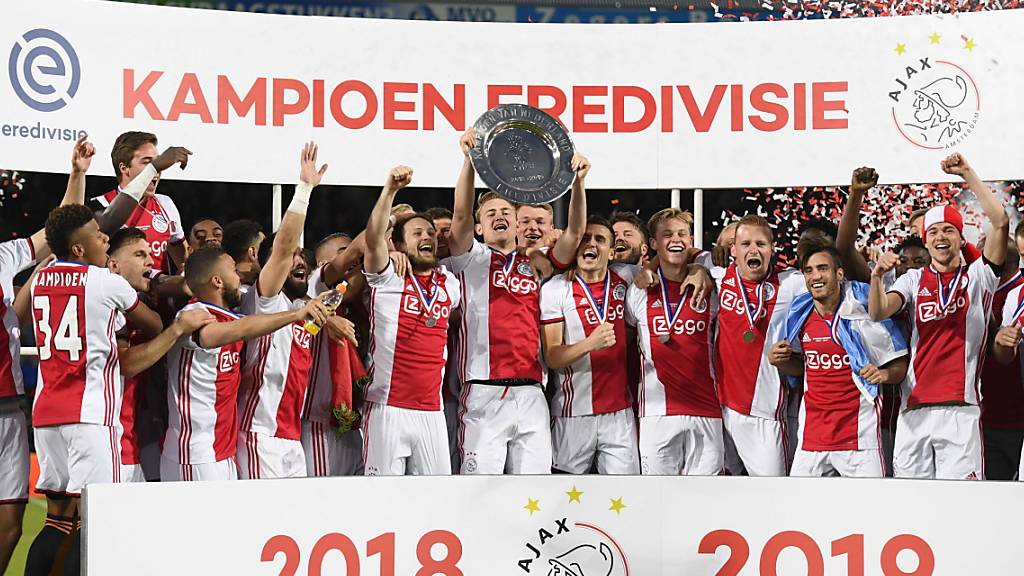 2019 jubelte Ajax Amsterdam, in diesem Jahr gibt es in den Niederlanden keinen Meister