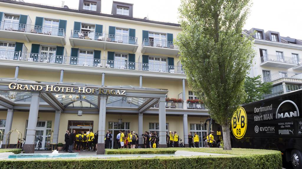 Borussia Dortmund im Grand Hotel in Bad Ragaz