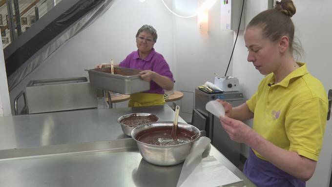 Osterhasengiessen will gelernt sein