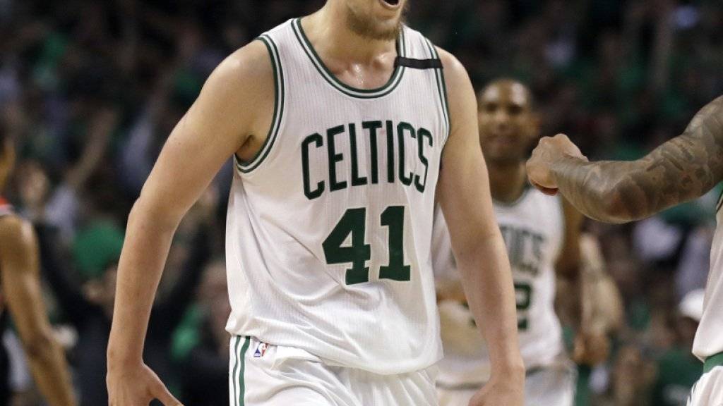 War beim 115:105-Heimsieg der Celtics einer der Besten: Bostons Nummer 41 Kelly Olynyk