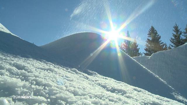 Schnee bei über 20 Grad?