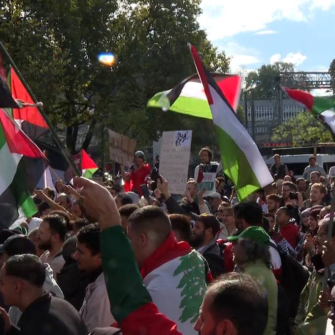 Nahost-Kundgebungen sind dieses Wochenende in Bern nicht bewilligt