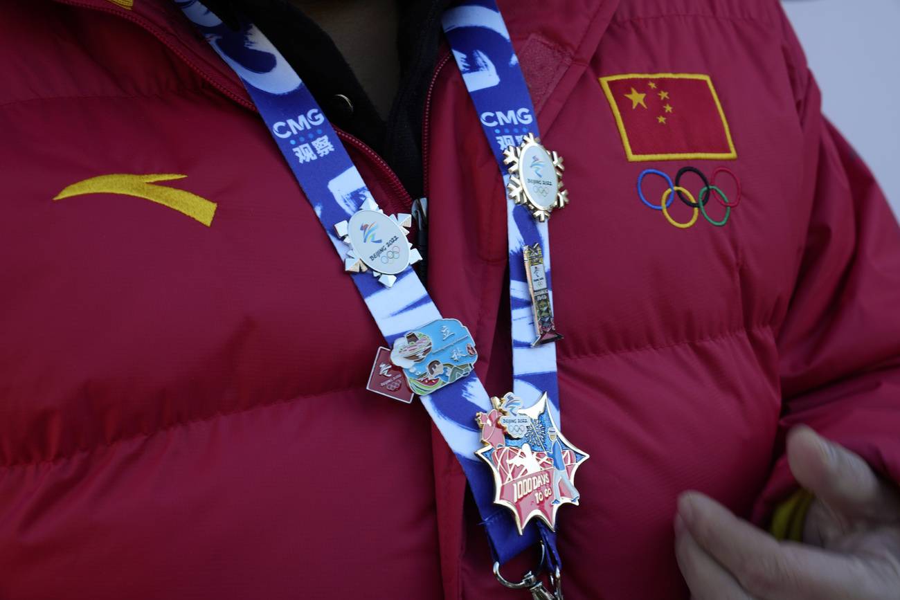 Olympische Pins Peking 2022