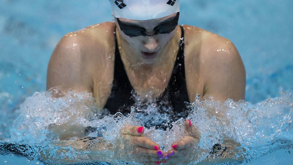 Lisa Mamié schwamm in Rom ihren dritten Schweizer Rekord.