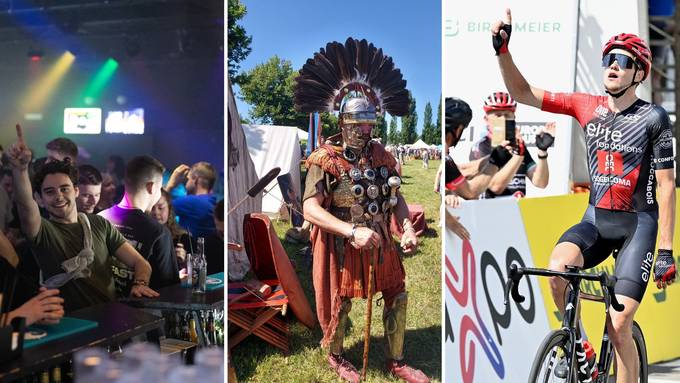 Pantomime, Party und Gladiatoren: Das läuft am Wochenende im Aargau