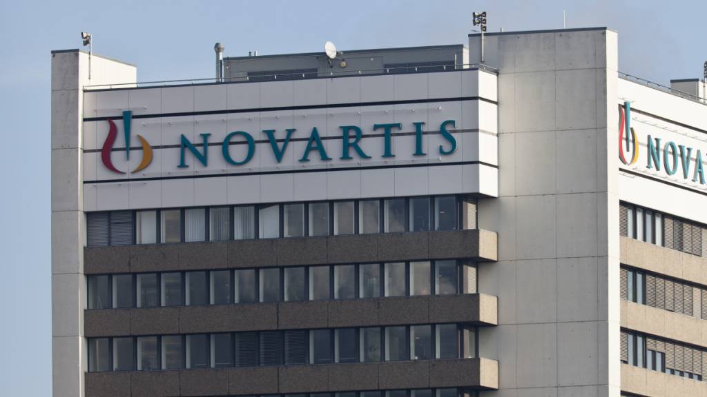 Der Basler Pharmakonzerns Novartis muss für das erste Quartal rückläufige Verkäufe vermelden. (Archivbld).