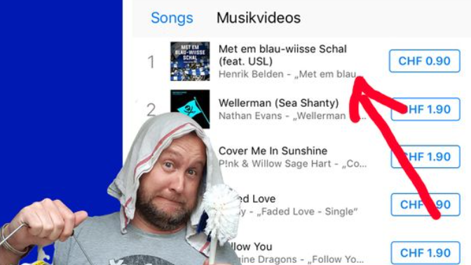 Neuer FCL-Fansong landet auf Platz 1 der Single-Charts