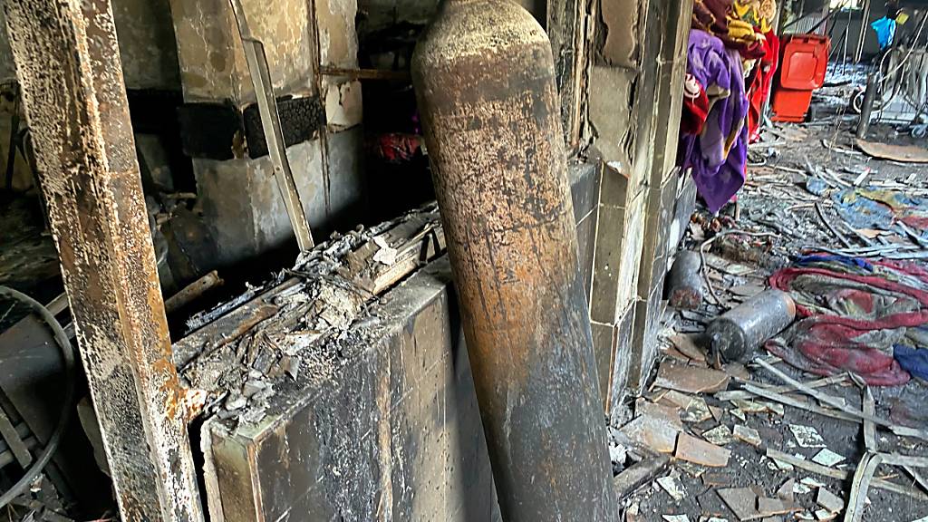Schwerer Brand in Krankenhaus – mehr als 40 Tote