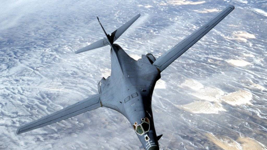 Säbelrasseln in der Luft: Die USA fliegen mit zwei US-Bombern des Typs B-1B Lancer an die Grenze zu Nordkorea. (Archivbild)
