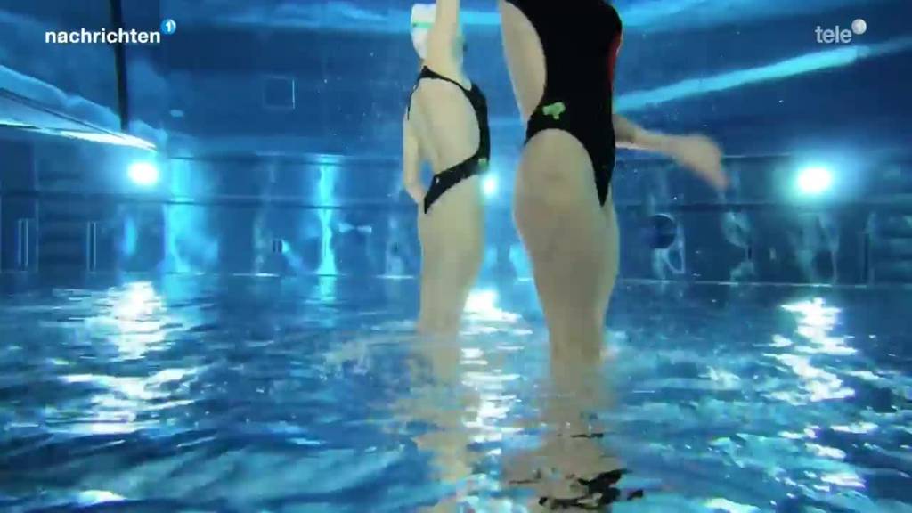 Synchronschwimmerinnen chrampfen für Olympia
