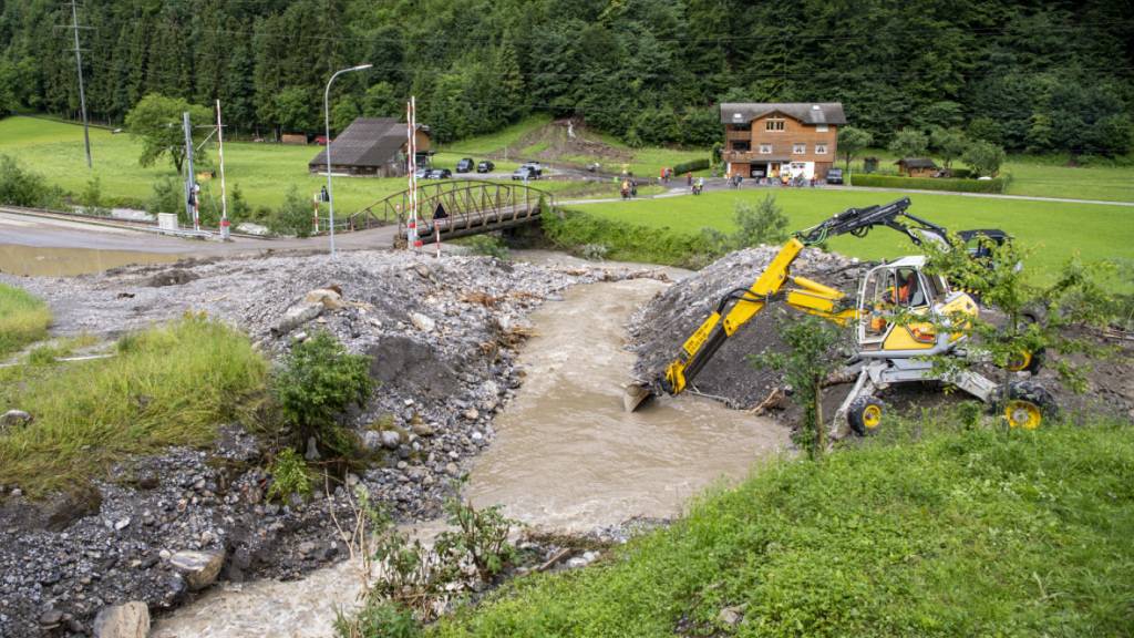 Der Nidwaldner Hilfsfonds leistet im Kanton Entschädigungen an Betroffene von nicht oder nicht vollständig versicherbaren Elementarschäden. (Archivaufnahme)