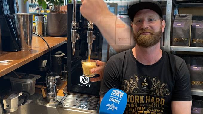In Aarau gibts den ersten Kaffee-Zapfhahn der Schweiz